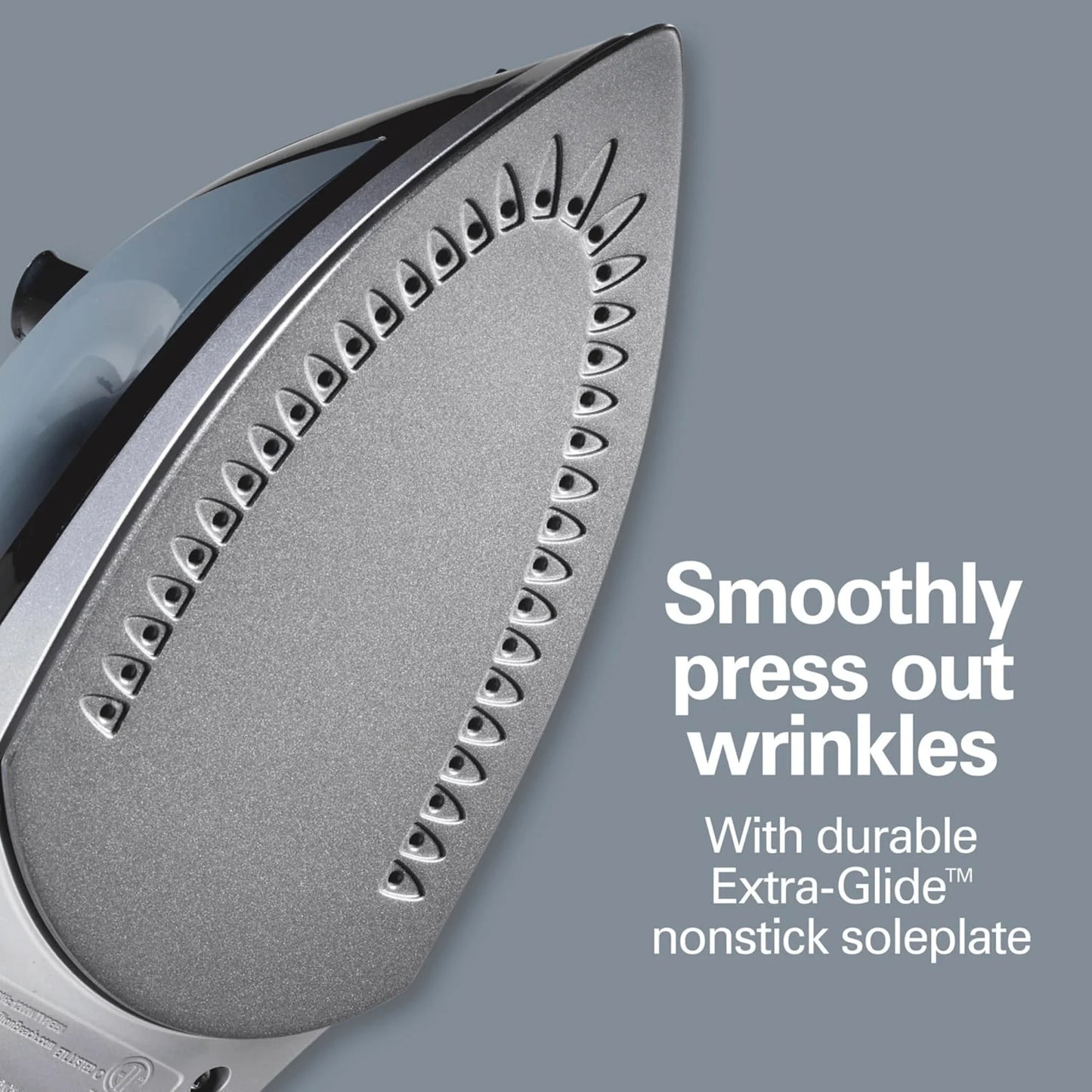 Hamilton Beach Non-Stick Clothes Iron with Retractable Cord