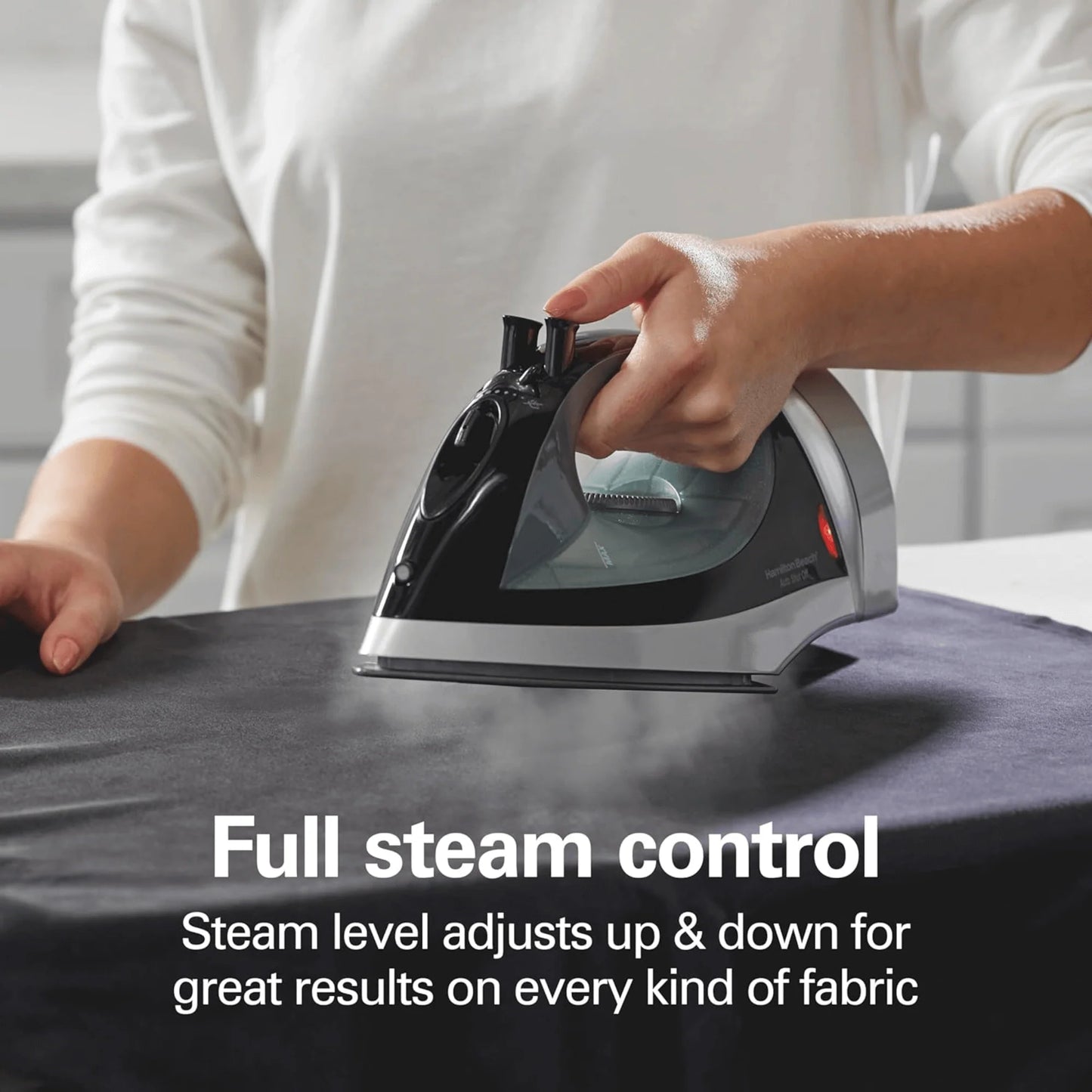 Hamilton Beach Non-Stick Clothes Iron with Retractable Cord