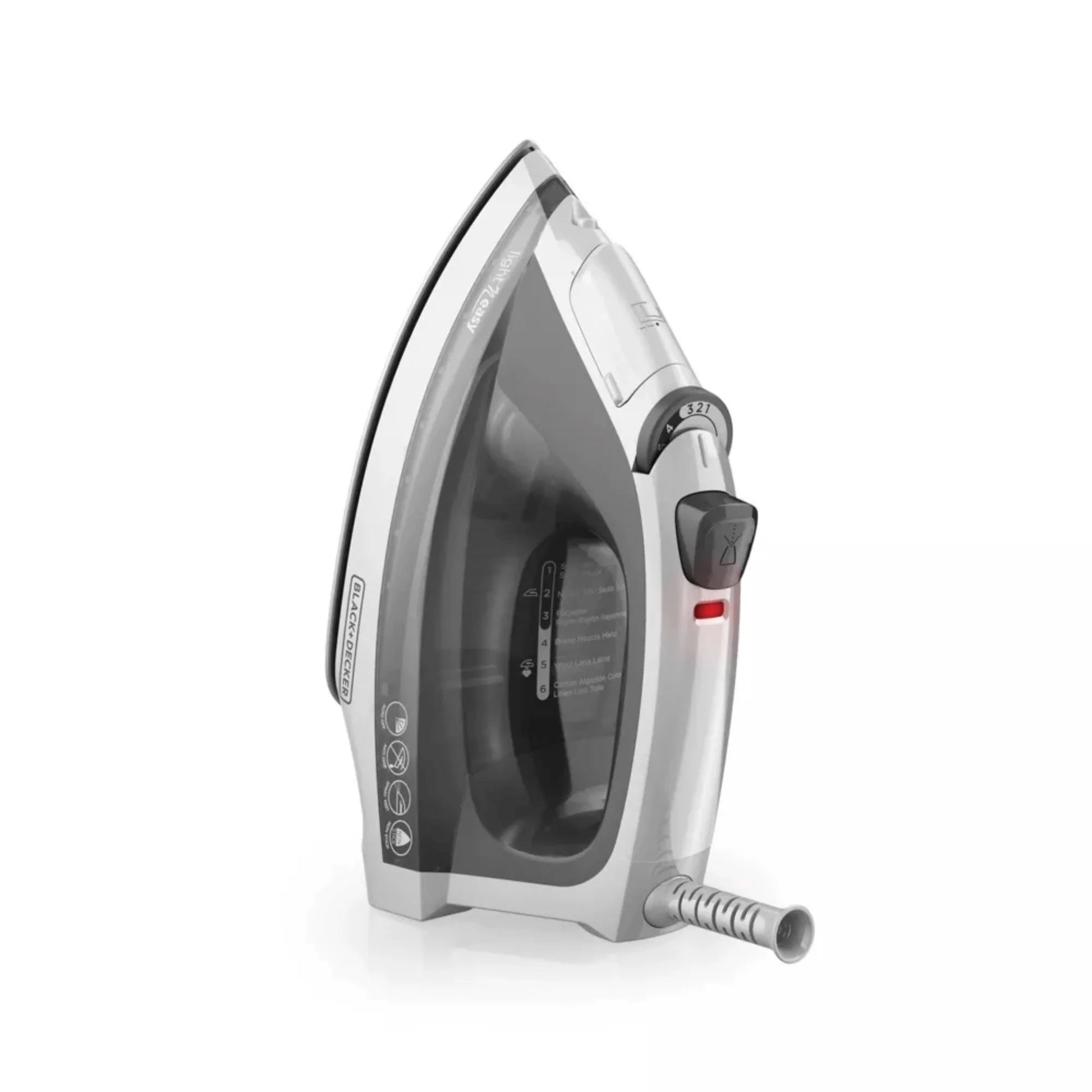 Black & Decker Light N Easy Auto-Shutoff Iron with Stainless Soleplate
